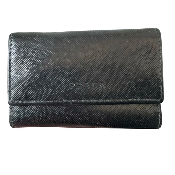 Prada Black Key & Card Holder - Picture 1 of 5